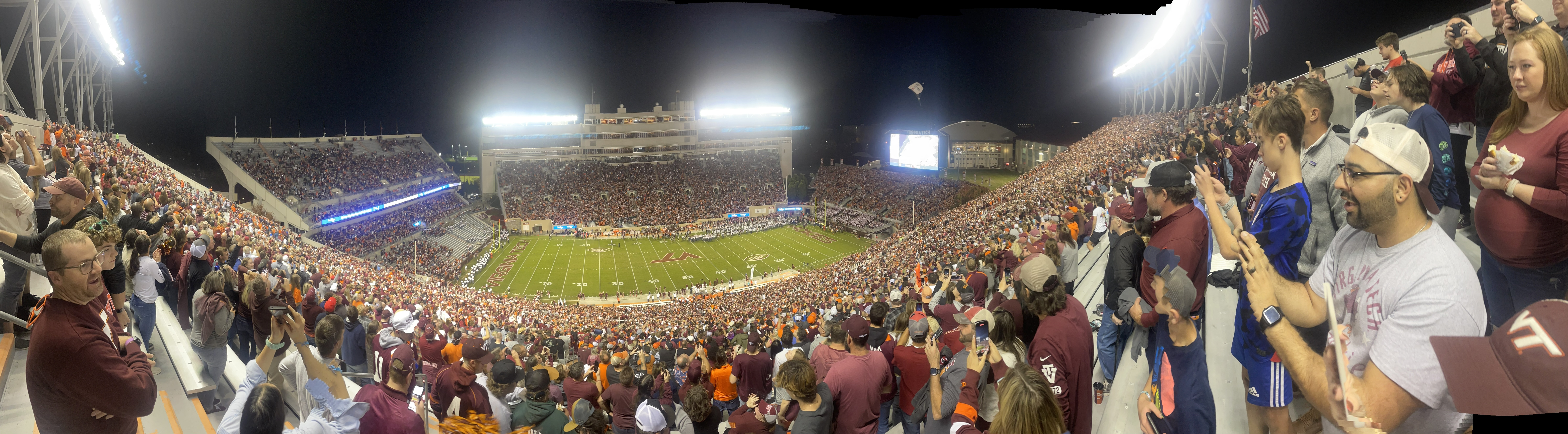 College football is a big part of life in the US. The Mining and Minerals Advisory Board participates in the Virginia Tech football games, along with 65,000 other fans.
