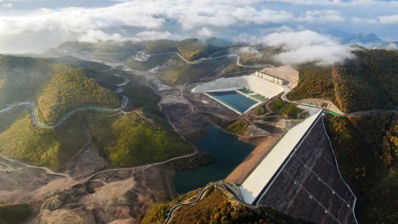 Panoramic view of Fengning Pumped storage power station