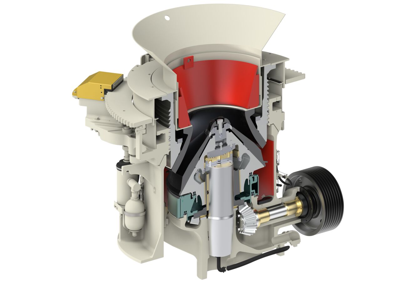Nordberg® HP™ crushers feature a unique combination of crusher speed, throw, crushing forces and cavity design.