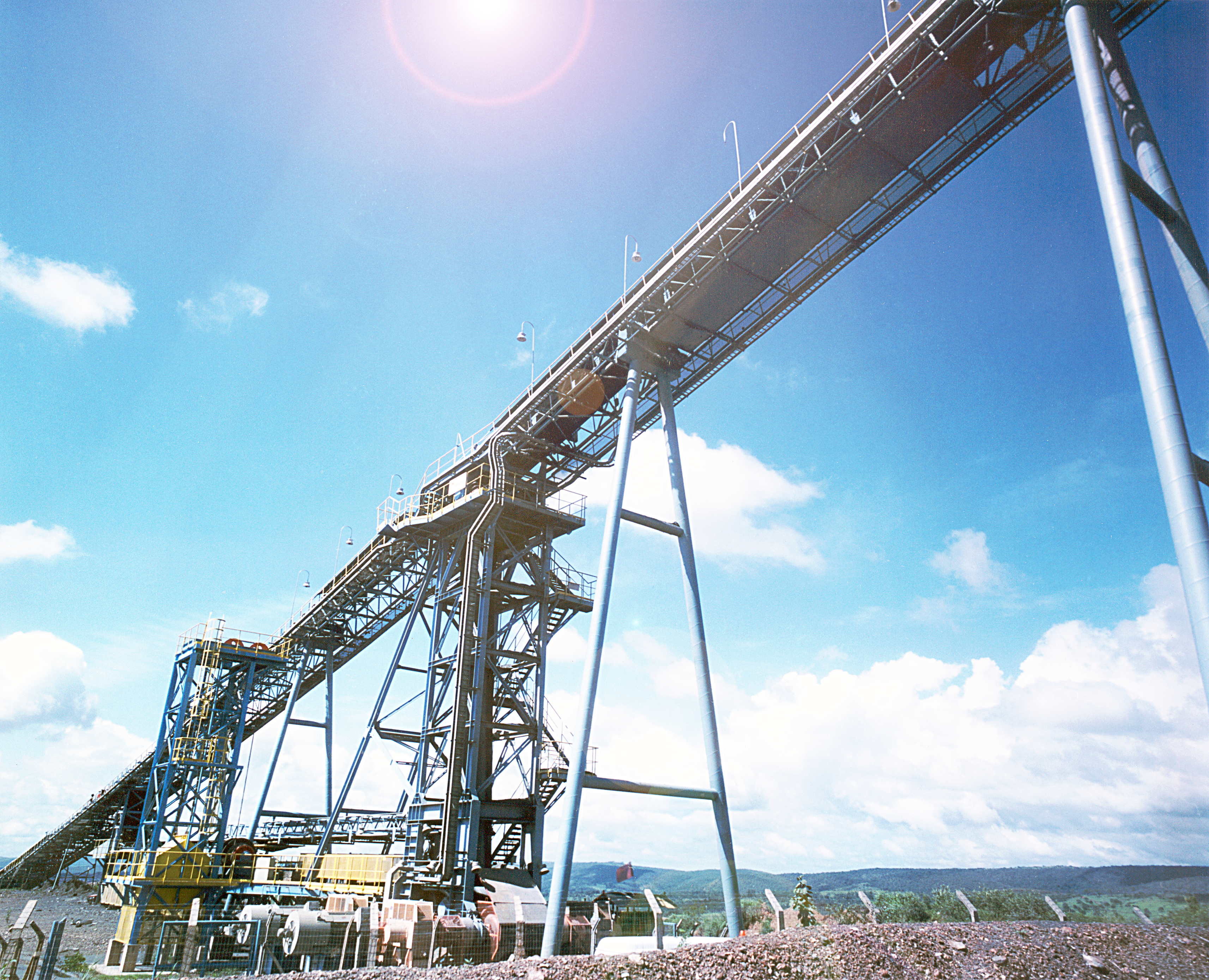 Metso overland conveyors for mining provide a viable solution for long distant material transportation