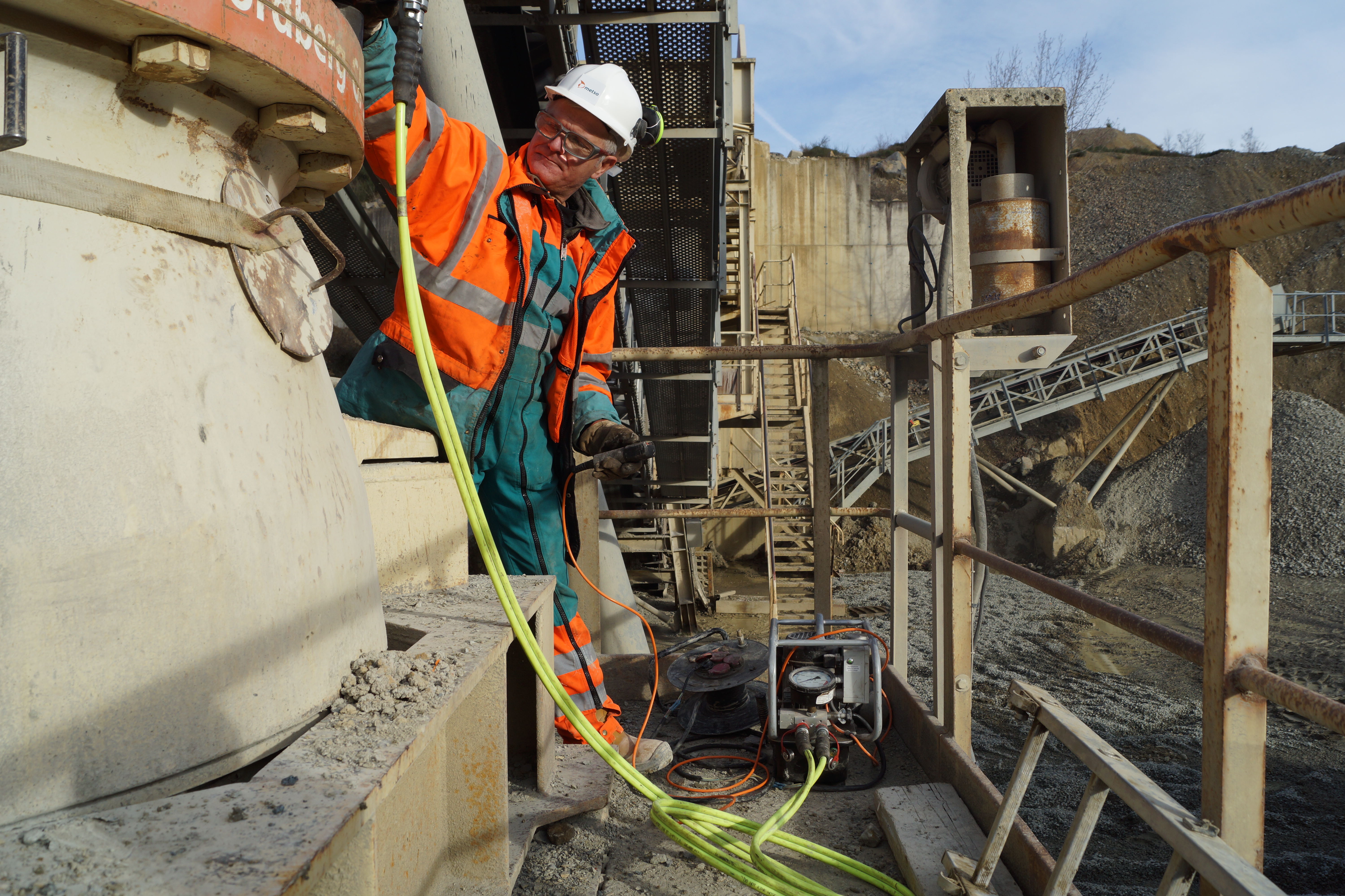 More thorough and specialized inspections should then be conducted by Metso experts.