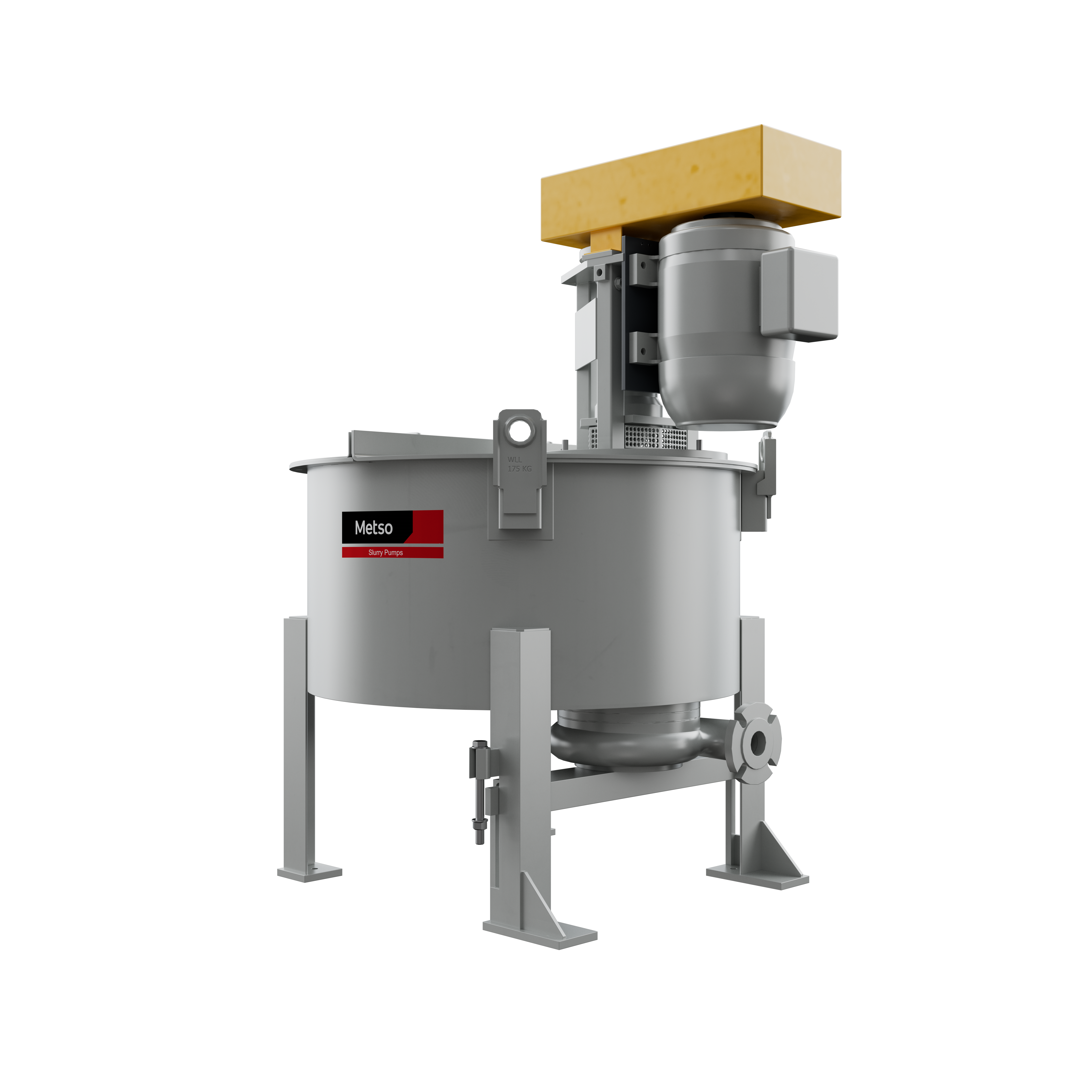 Sala VT vertical tank pump 3D image.