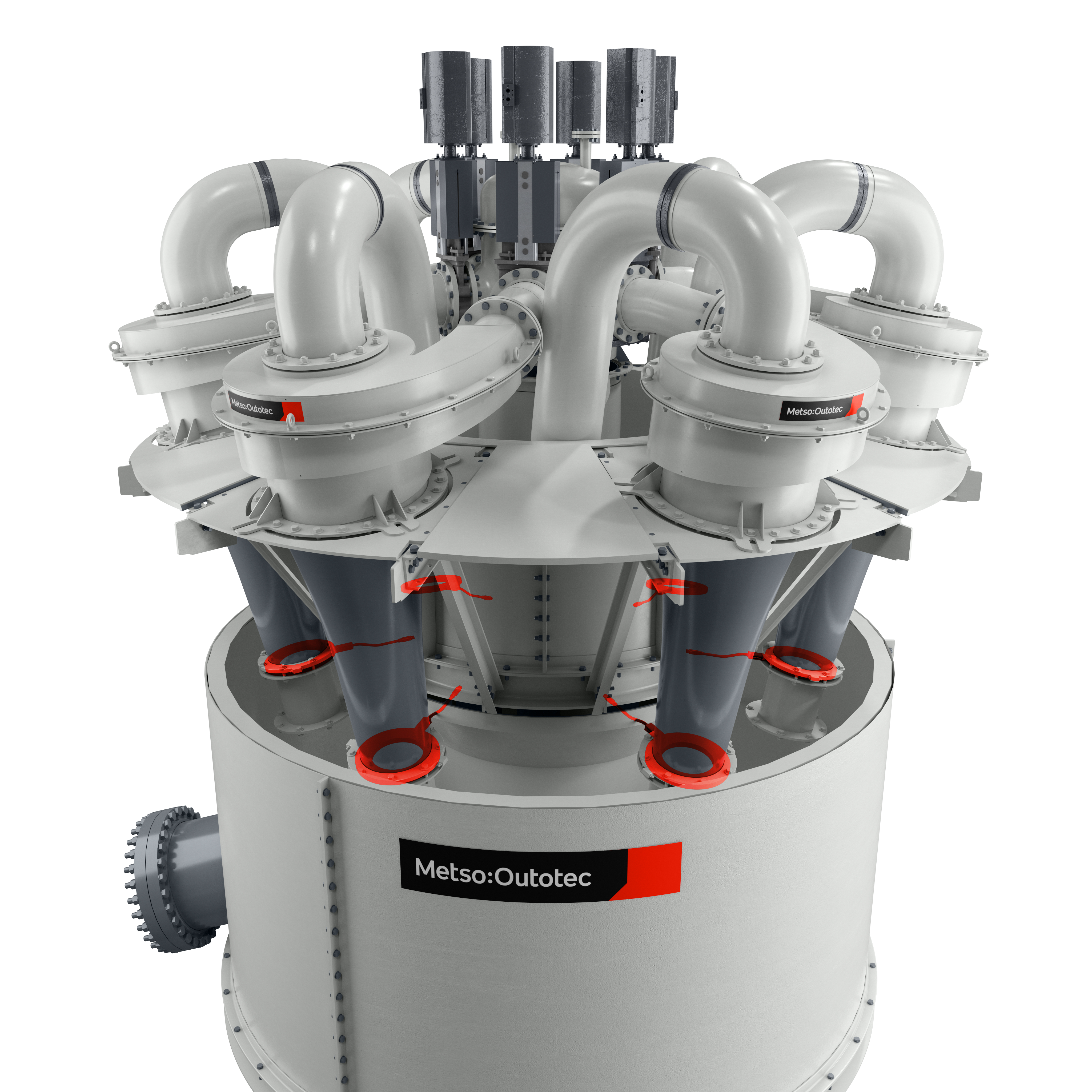 MHC™ hydrocyclone cluster with CycloneSense™ technology