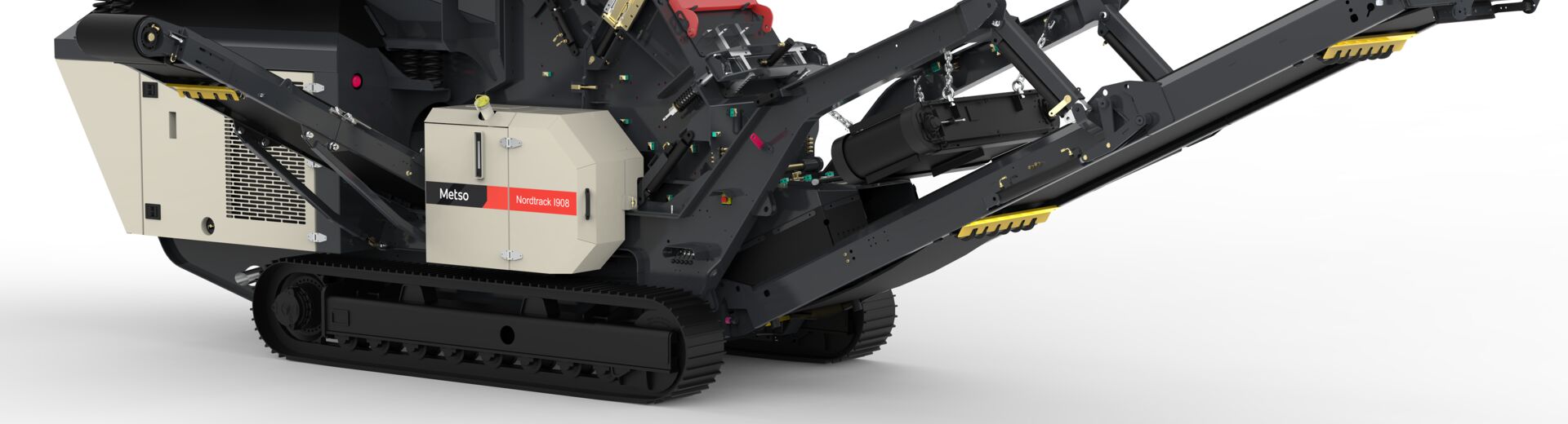 Nordtrack™ I908 mobile impact crusher