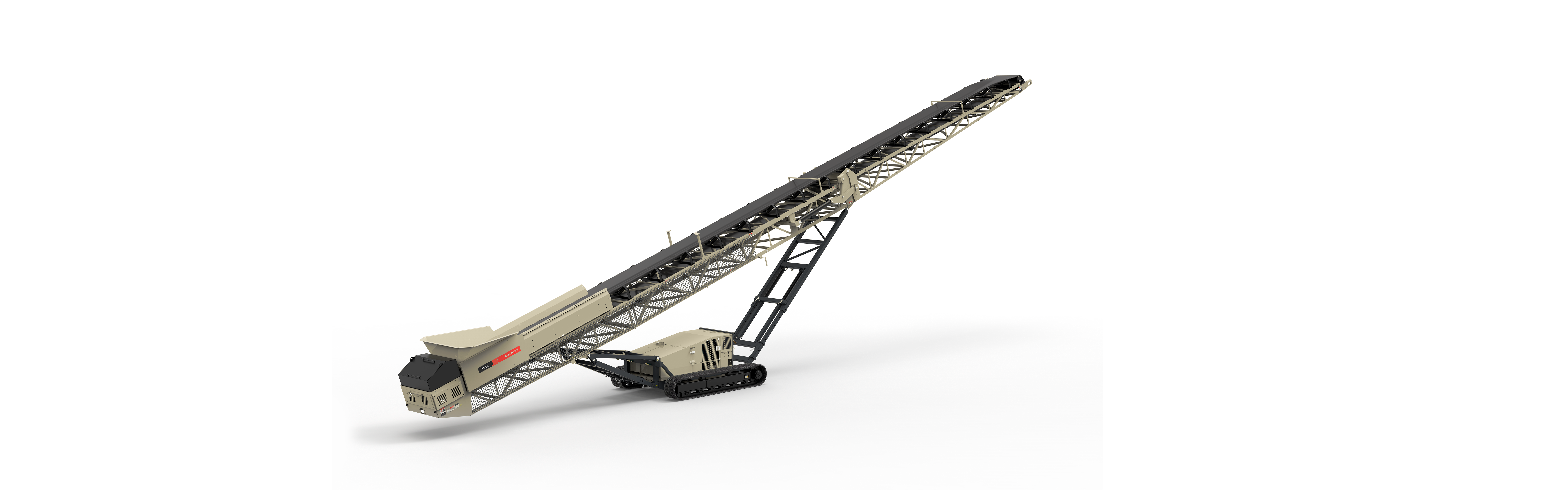 Mobile conveyors are ideal for flexible stacking and conveying duties.. 