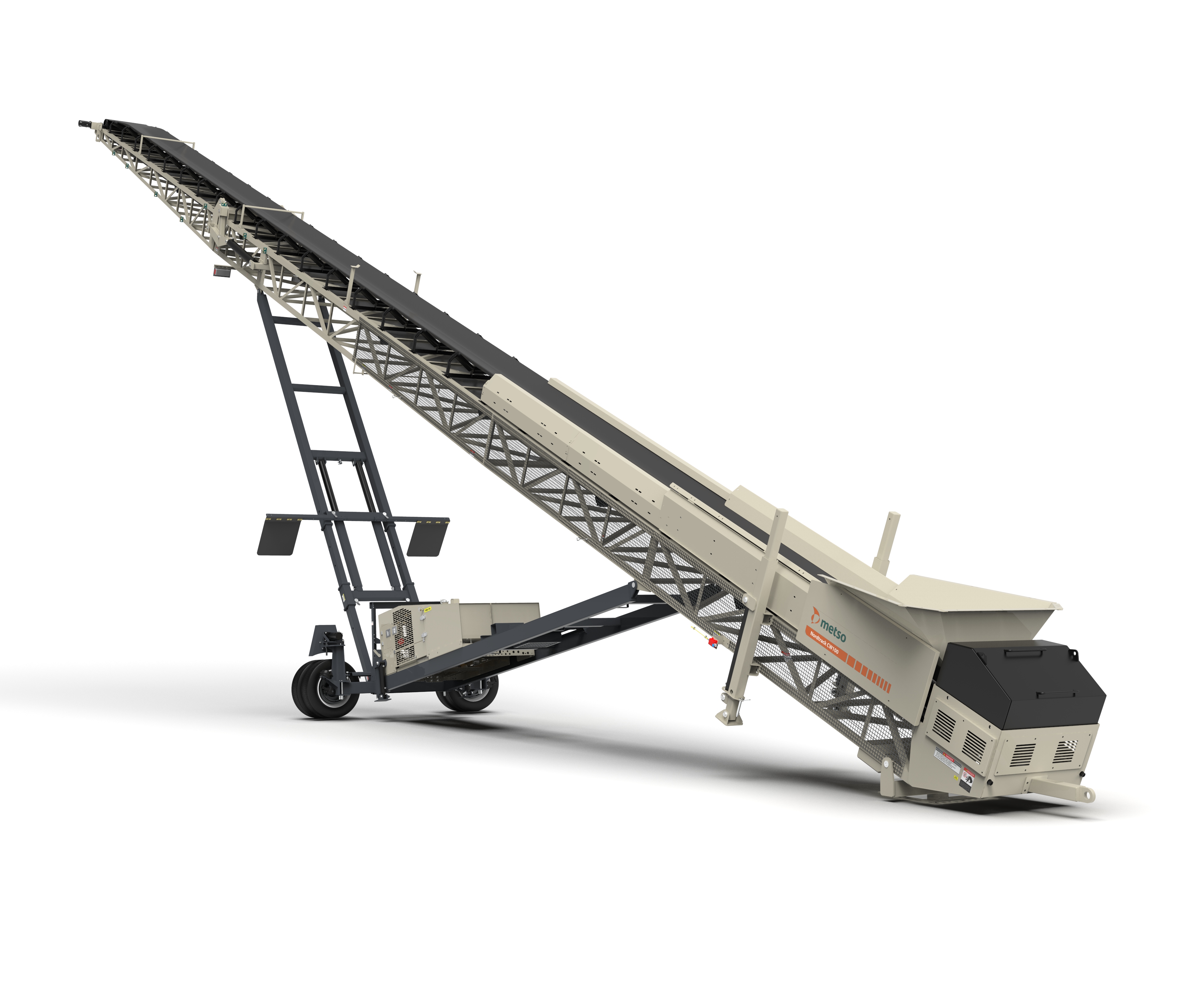 Nordtrack™ CW100 mobile conveyor 3D image.