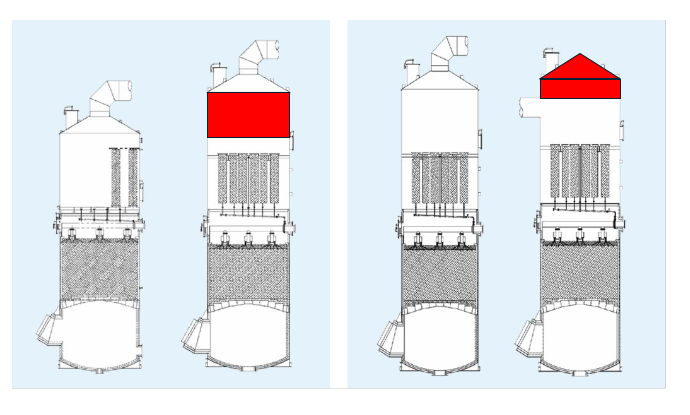 Hydrogen formation in sulfuric acid plants