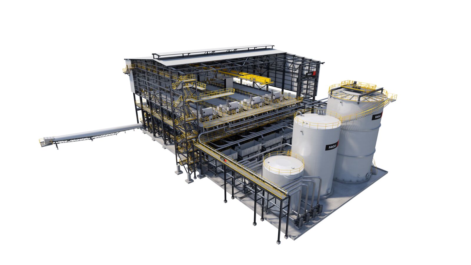 Metso filtration plant unit