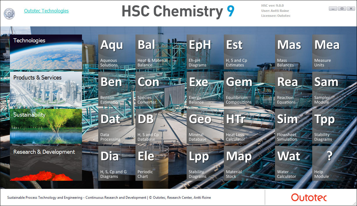 Outotec HSC Chemistry