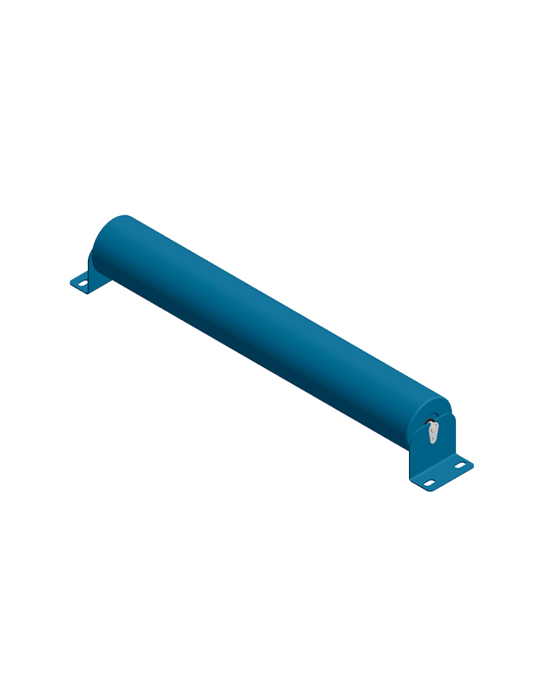 Conveyor belt outlet idler