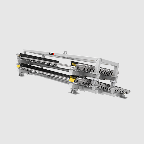 Roller screen options in the feed area of the induration furnace