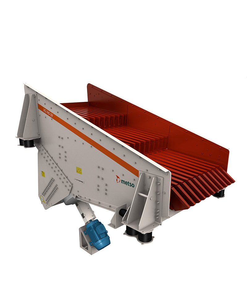 Metso VG™ Series scalping screens have many beneficial features.