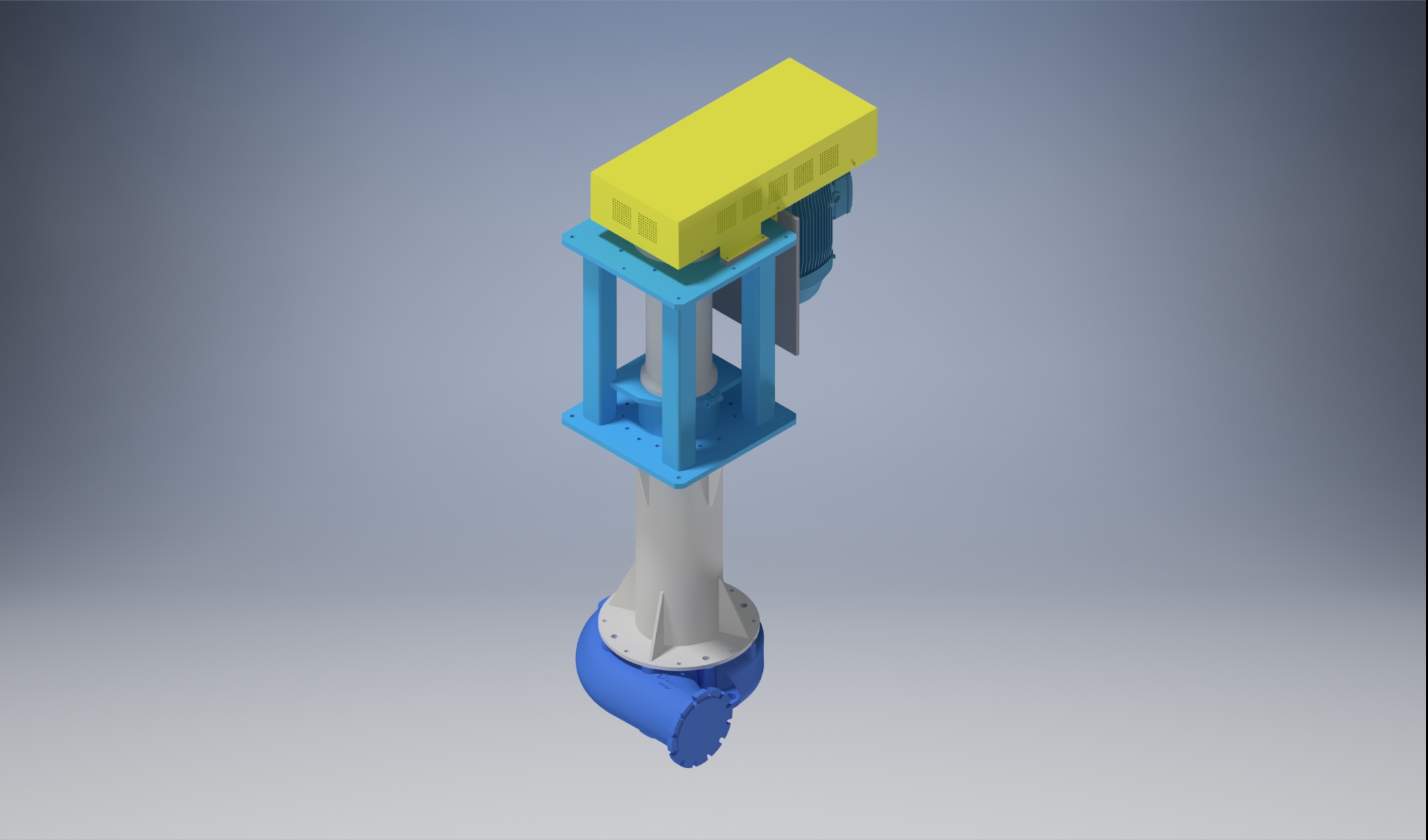 3D-MODEL-PUMP-VS250-L150-AN-IEC225-STD