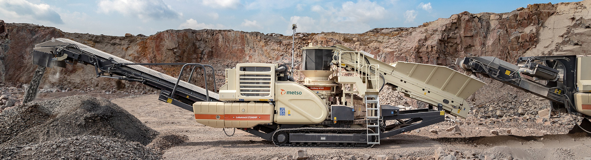 Lokotrack Lt200hp Mobile Cone Crusher Metso